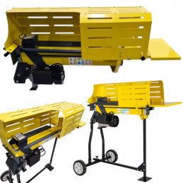 ŁUPARKA DO DREWNA HYDRAULICZNA 7T 2200W 230V POZIOMA ZE STOJAKIEM HDM