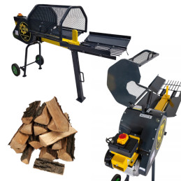 ŁUPARKA DO DREWNA KINETYCZNA 12T 350mm ELEKTRYCZNA 1800W 230V RĘBAK